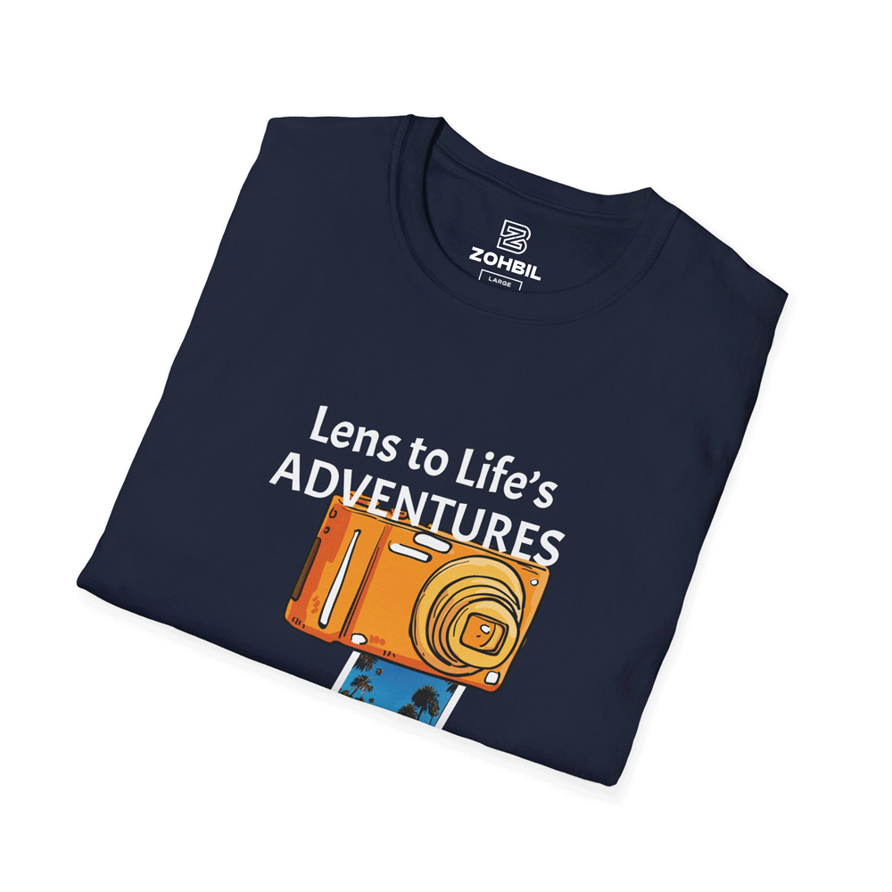 LENS TO LIFE - REGULAR FIT GRAPHIC T-SHIRT