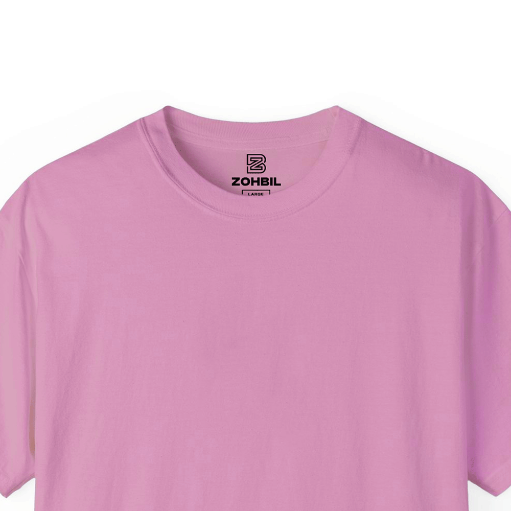 Basic Relaxed Fit Purple T Shirt