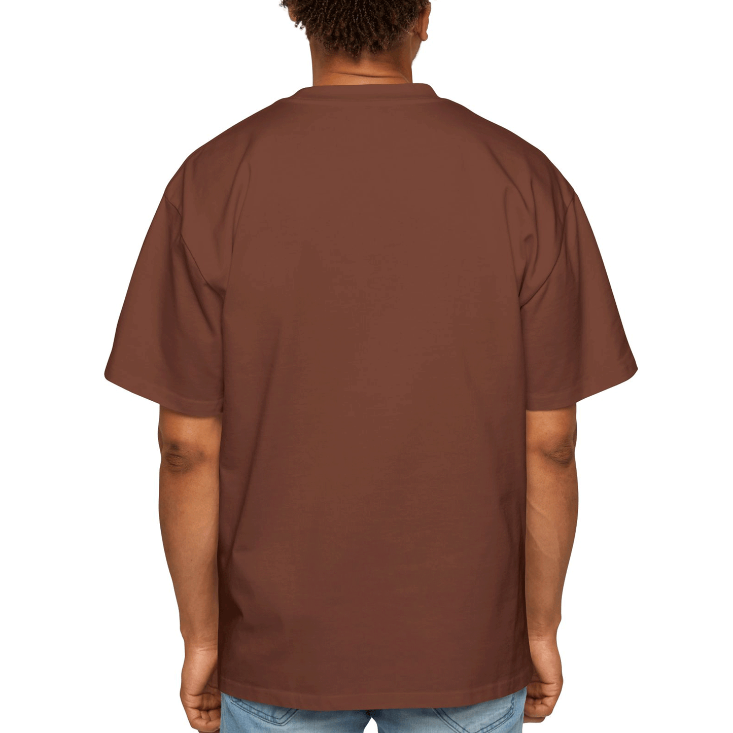 Basic Relaxed Fit Brown T-Shirt