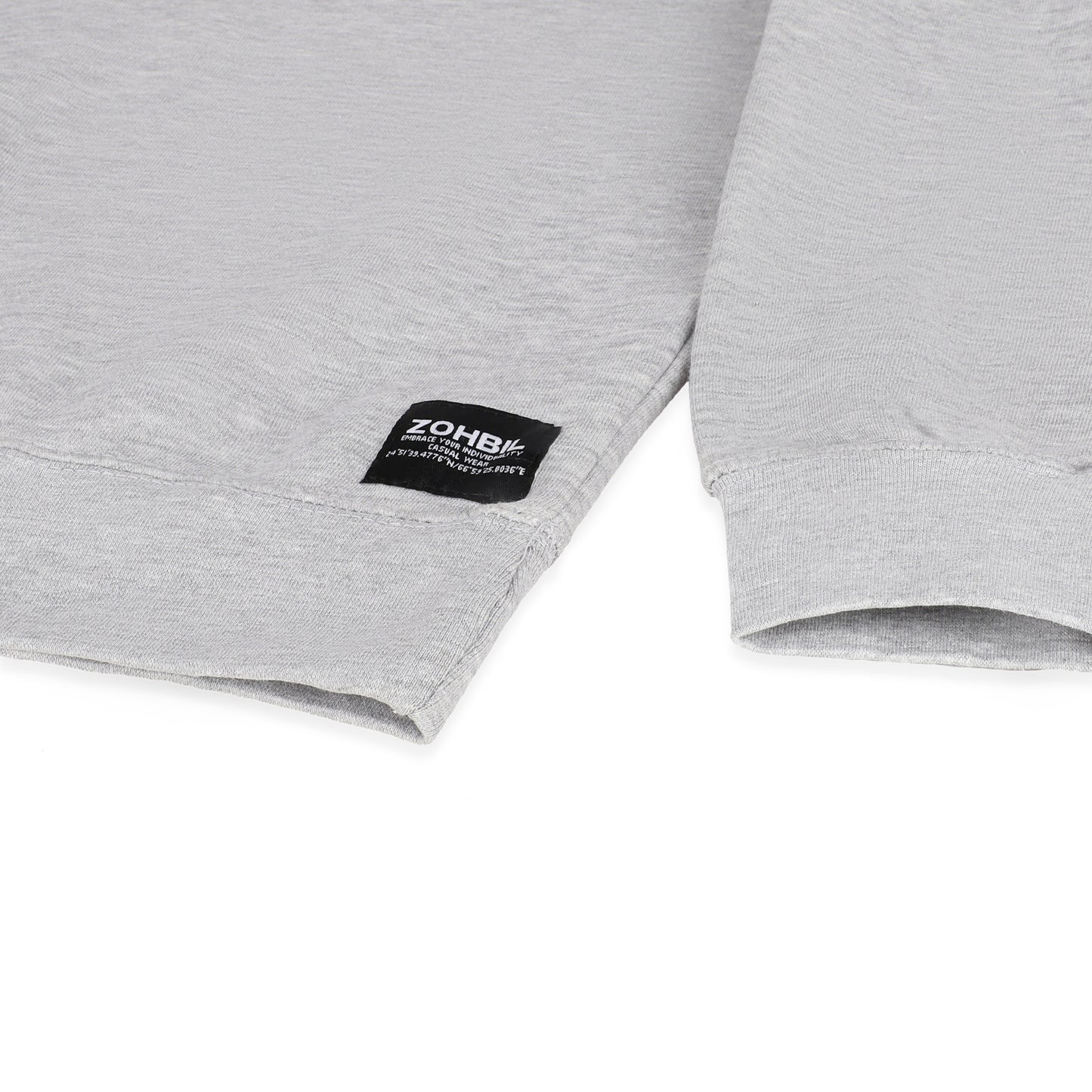 Solid Grey Sweatshirt