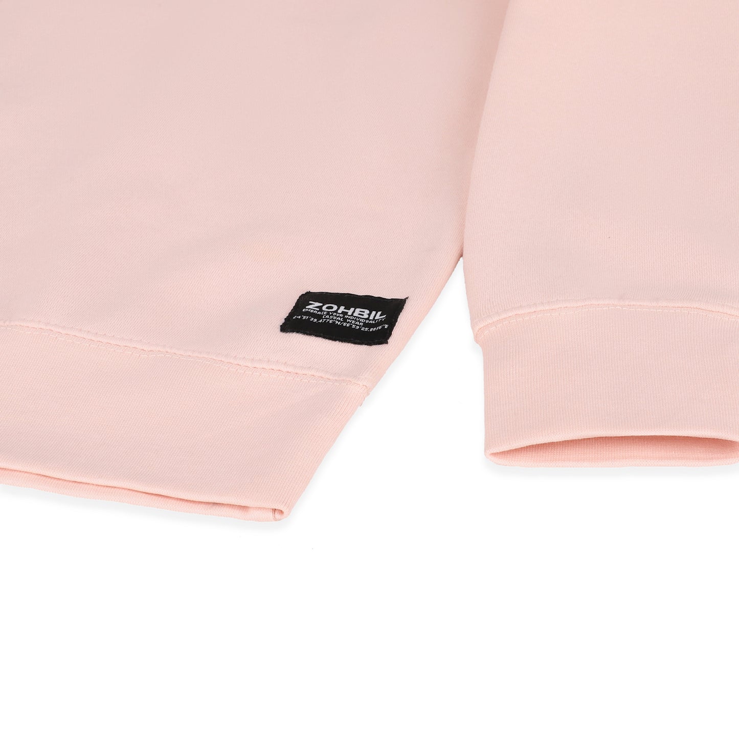 Solid Pink Sweatshirt