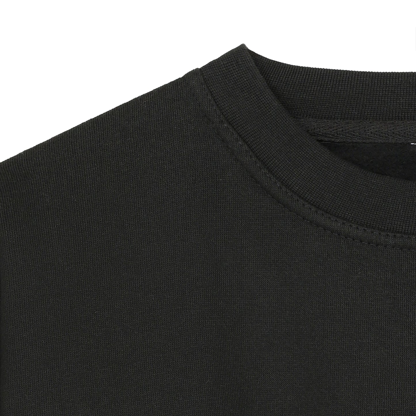 SOLID BLACK SWEATSHIRT