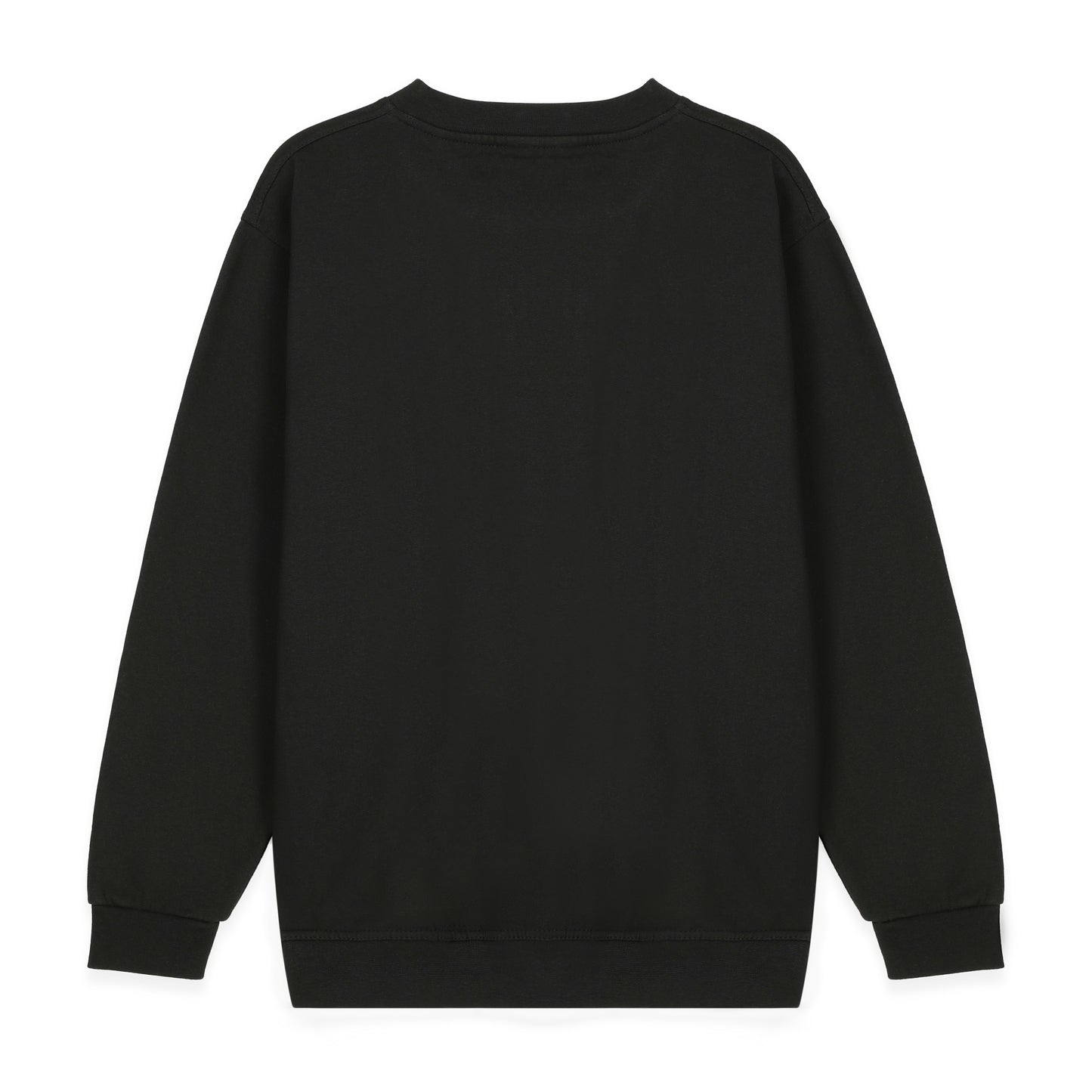 SOLID BLACK SWEATSHIRT