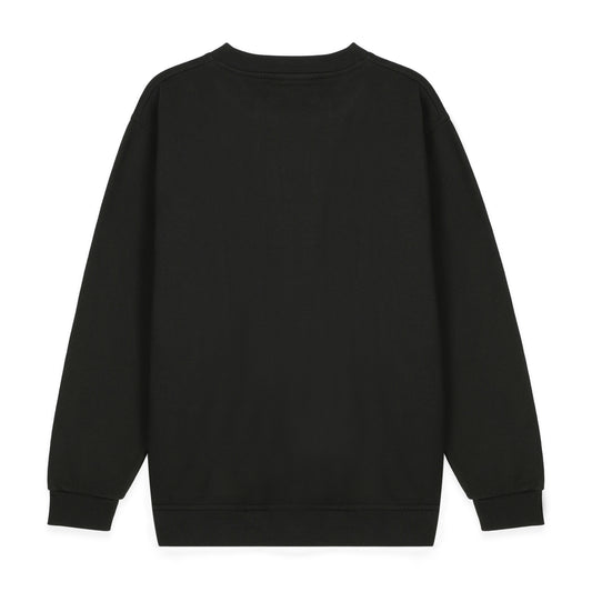 SOLID BLACK SWEATSHIRT