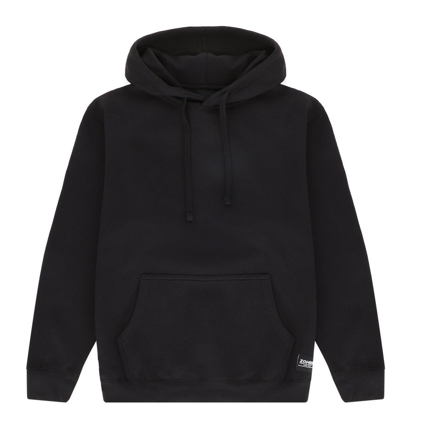 Solid Black Hoodie