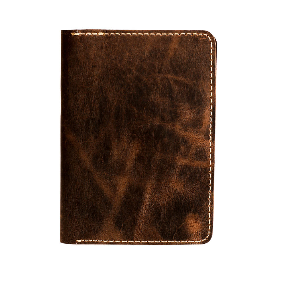 Sonic - BIFOLD PASSPORT COVER WALLET Brown