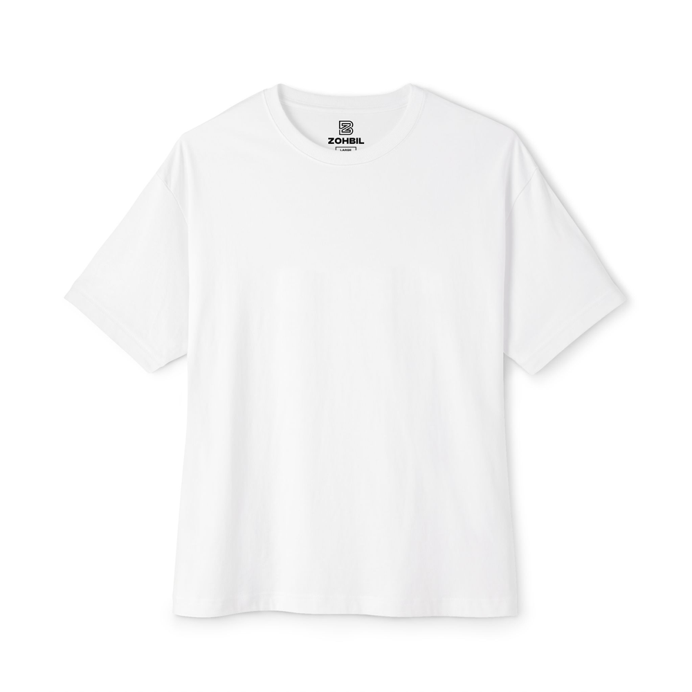 Basic Relaxed Fit White T-shirt