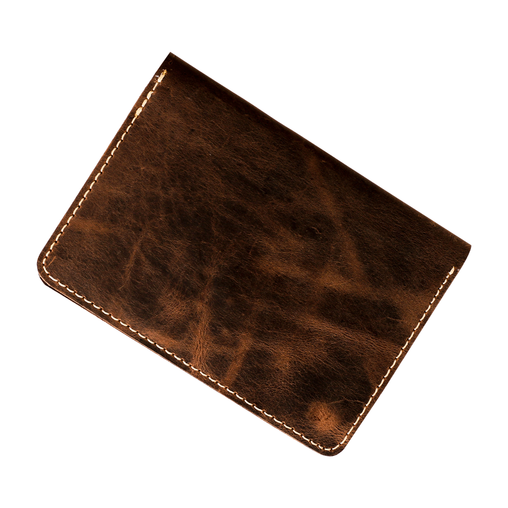 Sonic - BIFOLD PASSPORT COVER WALLET Brown