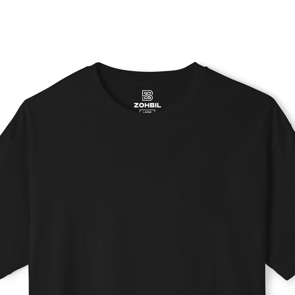Basic - RELAXED FIT Black T-SHIRT