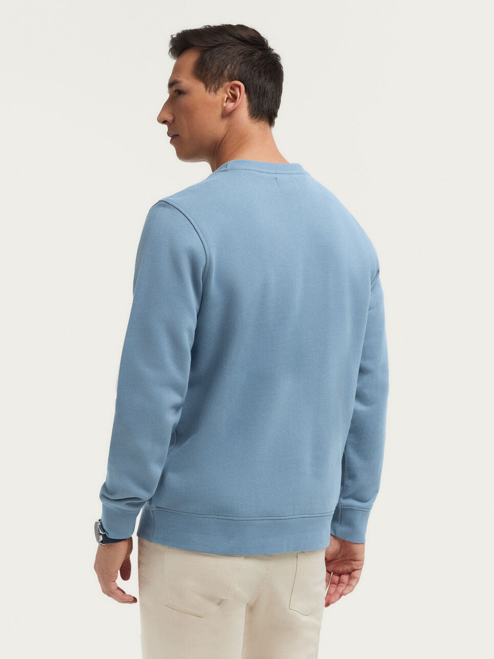 Solid Light Blue Sweatshirt