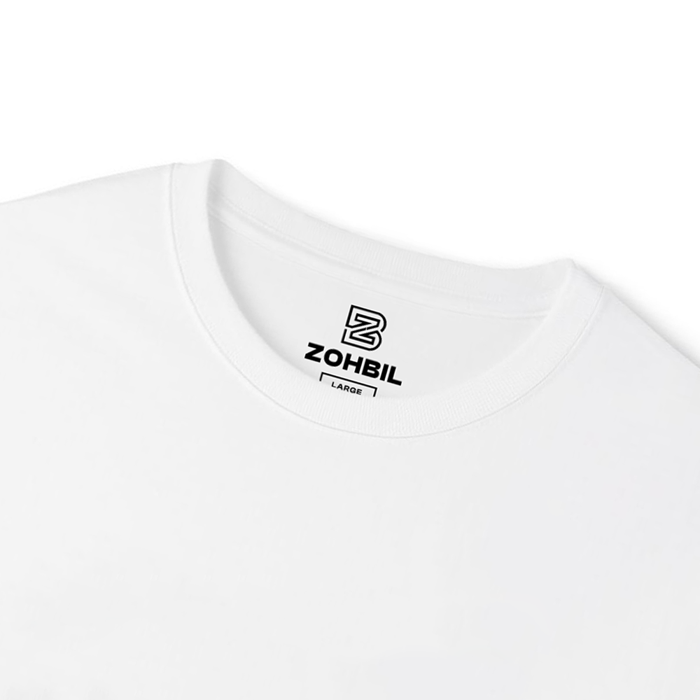 Basic Relaxed Fit White T-shirt