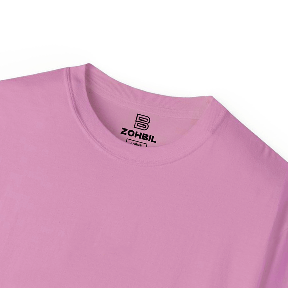 Basic Relaxed Fit Purple T Shirt