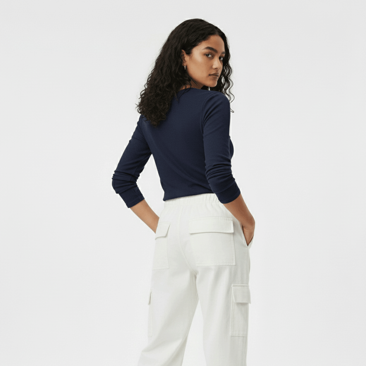 Blue Regular Fit – 24/7 Long Sleeves T Shirt