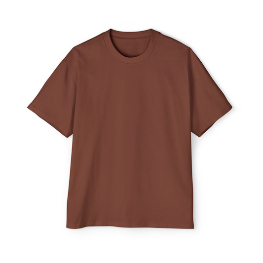 Basic Relaxed Fit Brown T-Shirt