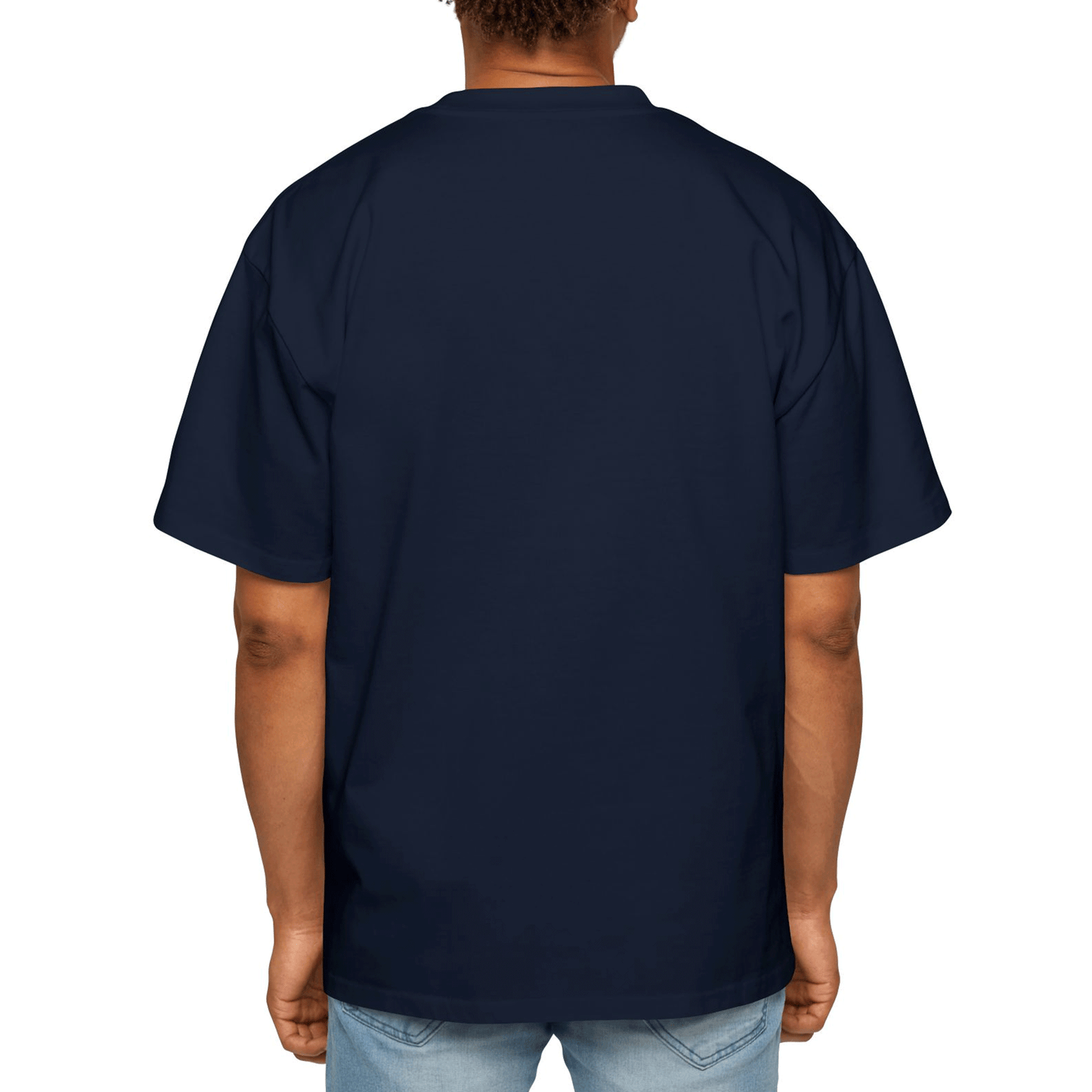 Basic Relaxed Fit Blue T-Shirt