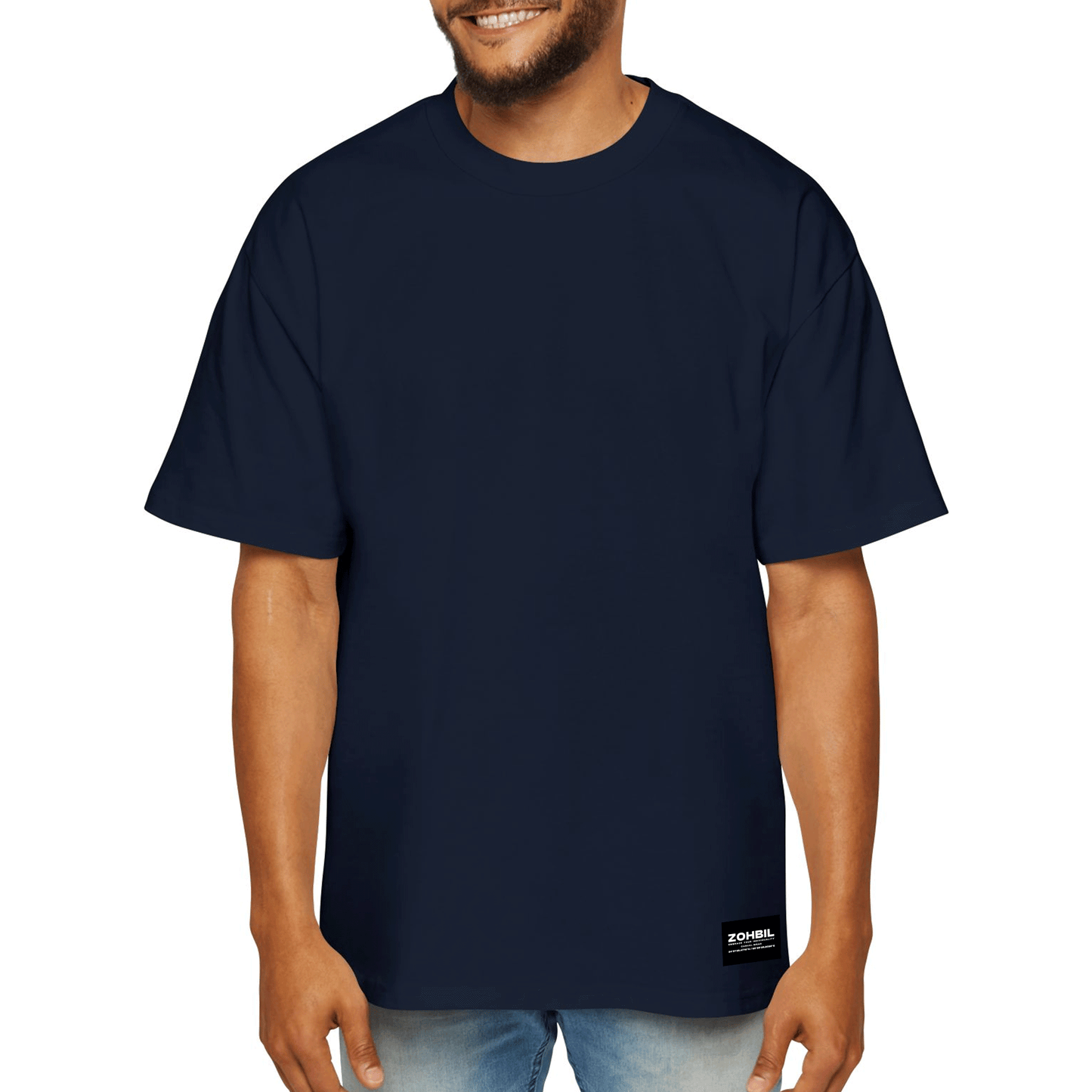 Basic Relaxed Fit Blue T-Shirt
